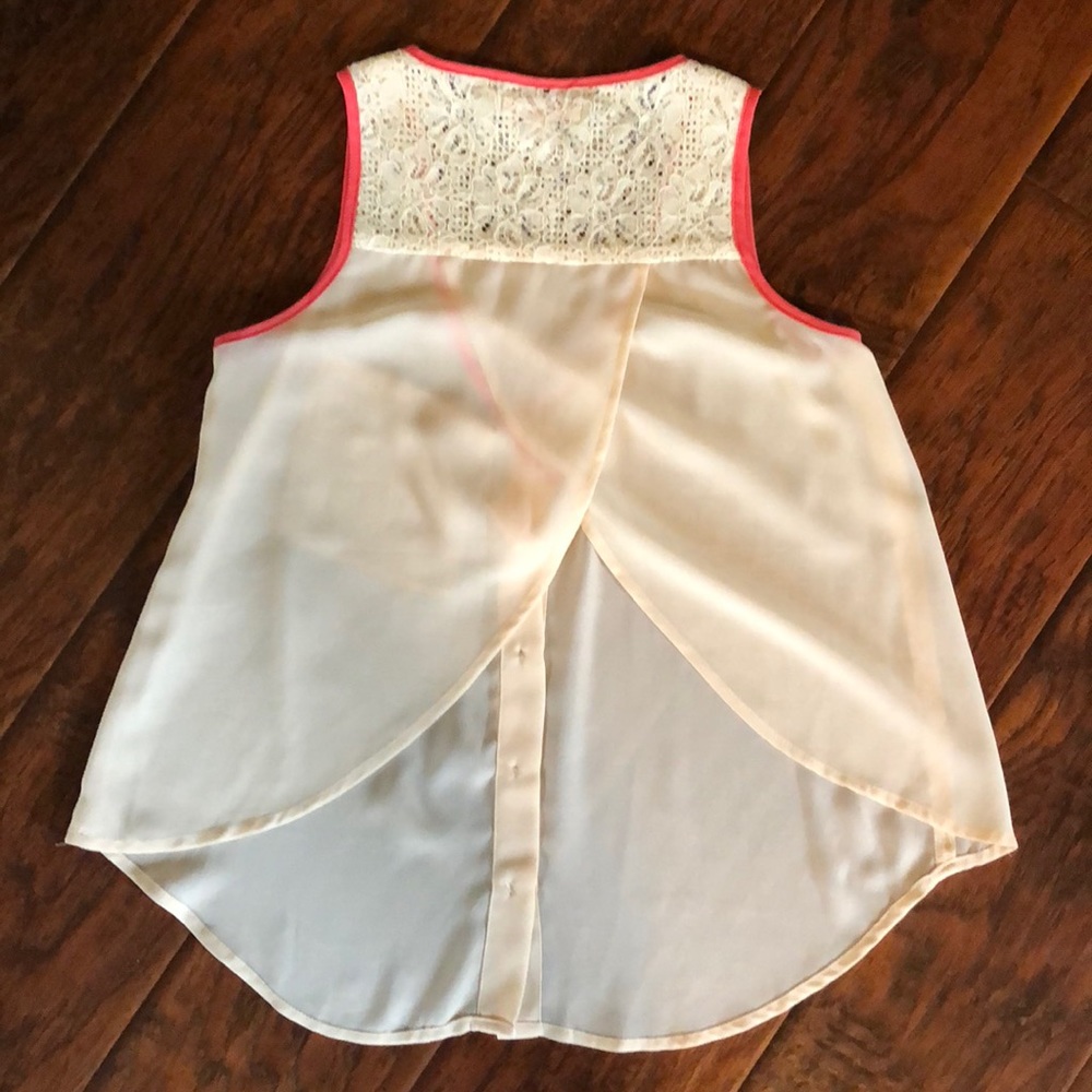 Tulip back tank top